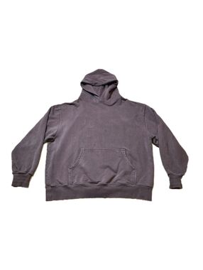 Shaka Wear Hoodie Men's Sz L Streetwear Skater Utility Heavyweight Fleece Brown